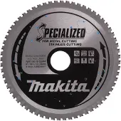 Makita Cirkelzaagblad RVS/Staal 185x30x1,6mm 64T 0G - B-33984