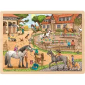 Goki Puzzel om in te voegen voor manege