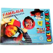 EULENSPIEGEL make-up palette voor kinderen - schminkset familie.