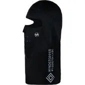 Buff Balaclava Unisex Windproof Balaclava Solid Black M/L