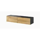 Cama RTV VIGO140: TV-standaard en entertainmentcenter met 2 planken