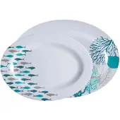 Marine Business Coastal Dishes Set 2 Units Transparant