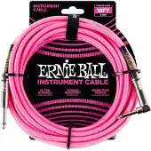 Ernie Ball P06083-EB 5,5 m Recht - Gebogen Instrumentkabel