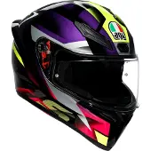 AGV K1 Z Fastlap Integraalhelm Zwart/Pink/Lila XS, unisex