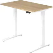 Hjh OFFICE PRO XBHM 12 WW - 120x80 Eiken Tafelhoogte I Elektrisch in hoogte verstelbaar