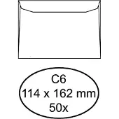 Quantore Bankenvelop C6 Wit