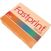 Quantore Kopieerpapier Fastprint A4 80gr oranje 500vel | 5 stuks