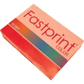 Quantore Kopieerpapier Fastprint A4 80gr felrood 500vel | 5 stuks