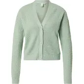 s.Oliver Gebreid vest pastelgroen