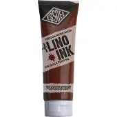 Essdee Block Printing Ink Verf voor linosnede Burnt Sienna 300 ml