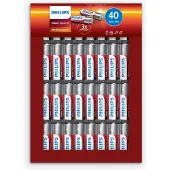 Philips Power Alkaline - AA Batterijen - 40 stuks