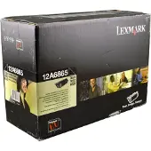 Lexmark 12A6865 toner zwart hoge capaciteit (origineel)