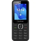 Myphone Mphone 6320 Dual SIM juodas (2.40", 32 MB, 2G), Sleutel mobiele telefoon, Zwart