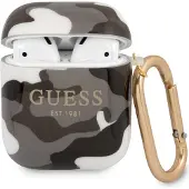 GUESS Gua2Ucamg Kryt AirPods Black/Black Camo collectie