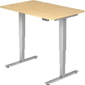 Hjh OFFICE PRO XDSM 12 S - Esdoorn 120x80 Tafelhoogte I Elektrisch in hoogte verstelbaar