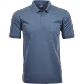 Ragman Shirt 'Basic' blauw gemêleerd