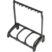 K&M 17513 Guardian Triple Guitar Stand Black
