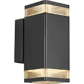 Nordlux Wandlamp buiten Elm, zwart, Aluminium, Modern, Wandlamp buiten