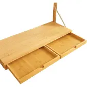 En.casa Wandrek Tingvoll 176x147x34 cm bamboe naturel []