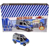 HKG Politiebus Speelgoed - Metalen en Kunststof Auto