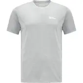 Jack Wolfskin Vonnan T-shirt Met Korte Mouwen Grijs XL Man