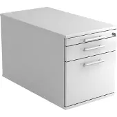 Hjh OFFICE PRO SIGNA TC20 RE - Rolcontainer Wit Hout met ophangsysteem Rail handvat (kunststof)