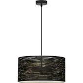 Nova Luce Hanglamp Zane zwart