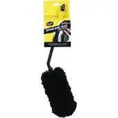 Meguiar's Meguiar’s Supreme Angled Wheel Brush Medium – 35cm – Gebogen Wheel Brush Voor Velgen & Remklauwen – Extra Zachte Microvezelkop – Auto Detailing Accessoire