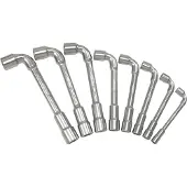 Ks Tools 517.0455 517.0455 Set dubbele pijpsleutels Metrisch