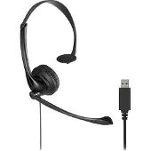 Kensington - Hoofdtelefoon - Over-ear - Bekabeld - USB-A - Zwart
