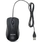 Dicota D32011 Muis Bedraad Zwart