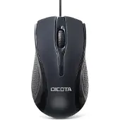 Dicota D32011 Muis Bedraad Zwart