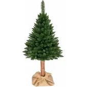 Viking Choice Vikingchoice Kunstkerstboom 220 cm Groen - Spar met Houten Stam