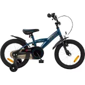 2Cycle Biker - Kinderfiets - 16 inch - Blauw