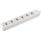 Allteq Stekkerdoos zonder kabel - 6-voudig -