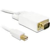 DeLOCK Premium Mini DisplayPort 1.1a naar VGA kabel / wit - 3 meter