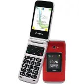 Olympia Vitus 4G (2.80", 16000 MB, 0.30 Mpx, 4G), Sleutel mobiele telefoon, Rood