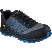 SKECHERS PUXAL Heren Veiligheidsschoenen Zwart/Blauw