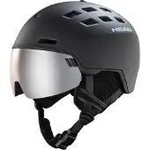 Head Skihelm Unisex Radar Black-52 - 55 cm