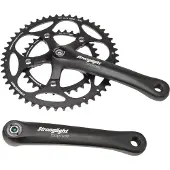 Stronglight Impact Crankset 9/10-speed 34/50T, zwart 172,5mm 2022 Crankstellen