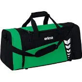 Erima Six Wings Sporttas S Groen - Zwart