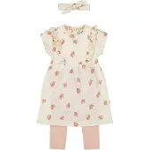 Dirkje Meisjes Kledingset - Off white