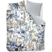 Beddinghouse Dekbedovertrek Sybil Blauw 200x200/220 cm