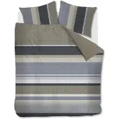 Beddinghouse Dekbedovertrek Jorren Blauw Grijs 140x200/220 cm