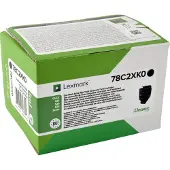 Lexmark Toner 78C2XK0 Zwart Hoge capaciteit