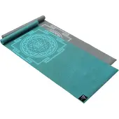 Yogistar Yogamat basic Sri Yantra graphite Fitnessmat YOGISTAR