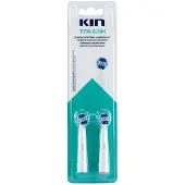 Kin Total Clean Electric Opzetborstels 2 Eenheden