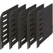Styro scheidingswand, voor sorteerstation Styrorac, 5 stuks, zwart