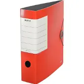 Leitz kwaliteitsordner SOLID, A4, rugbreedte 82 mm, lichtrood