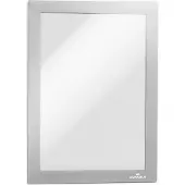Durable Duraframe MAGNETIC informatiekader A5 magnetisch zilver (5 stuks)